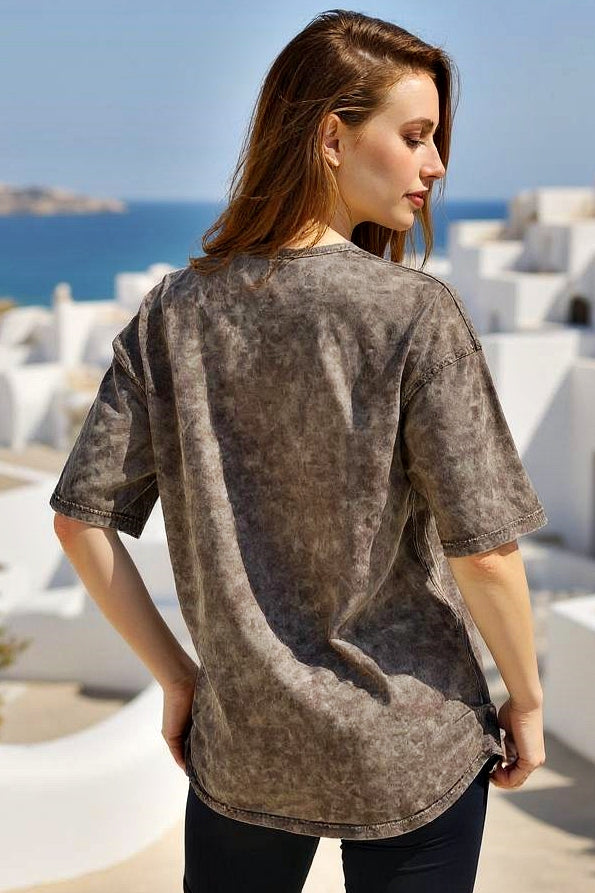 Washed Oversized T-shirt