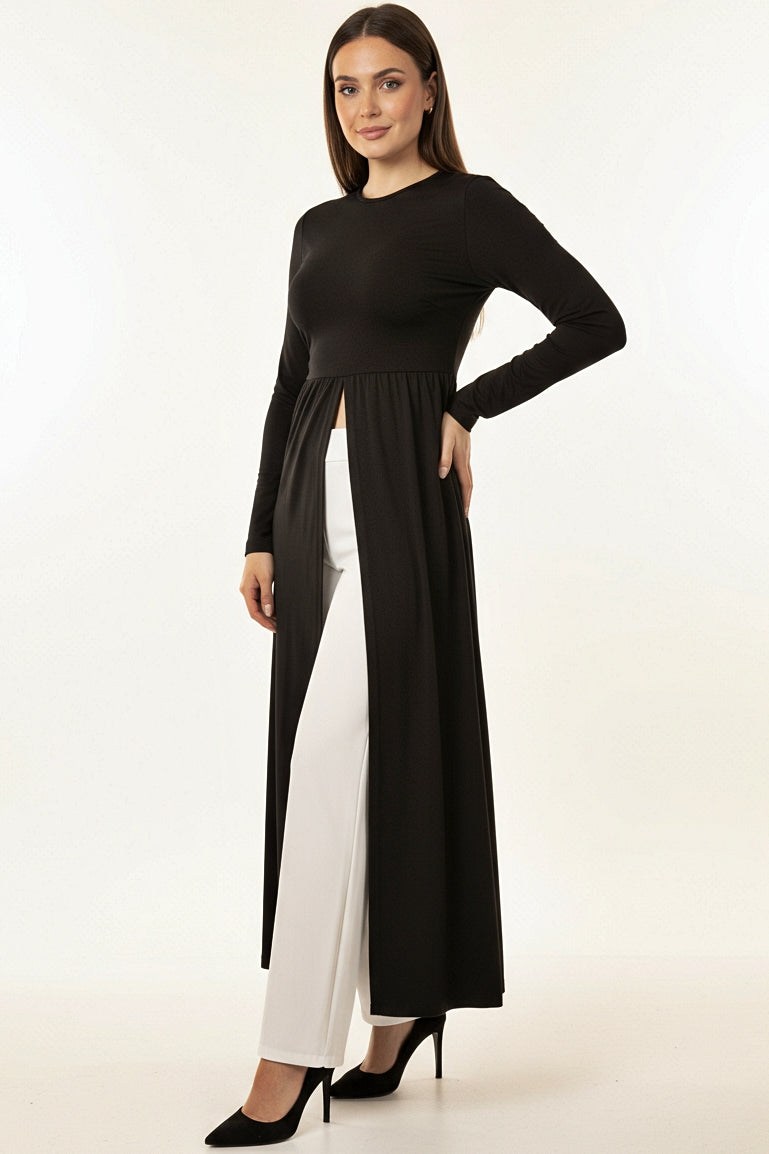 Long-Sleeved Tunic Top