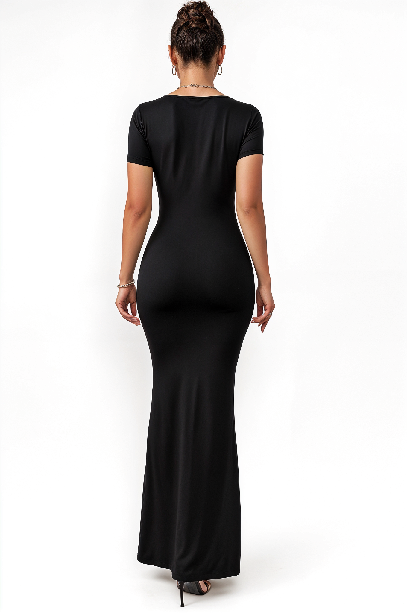 Noir Embrace Maxi Dress