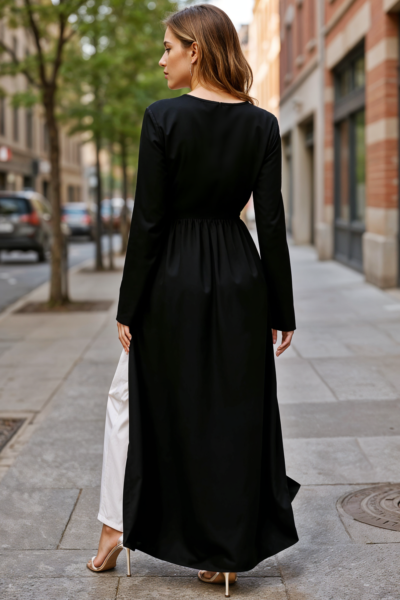 Long-Sleeved Tunic Top