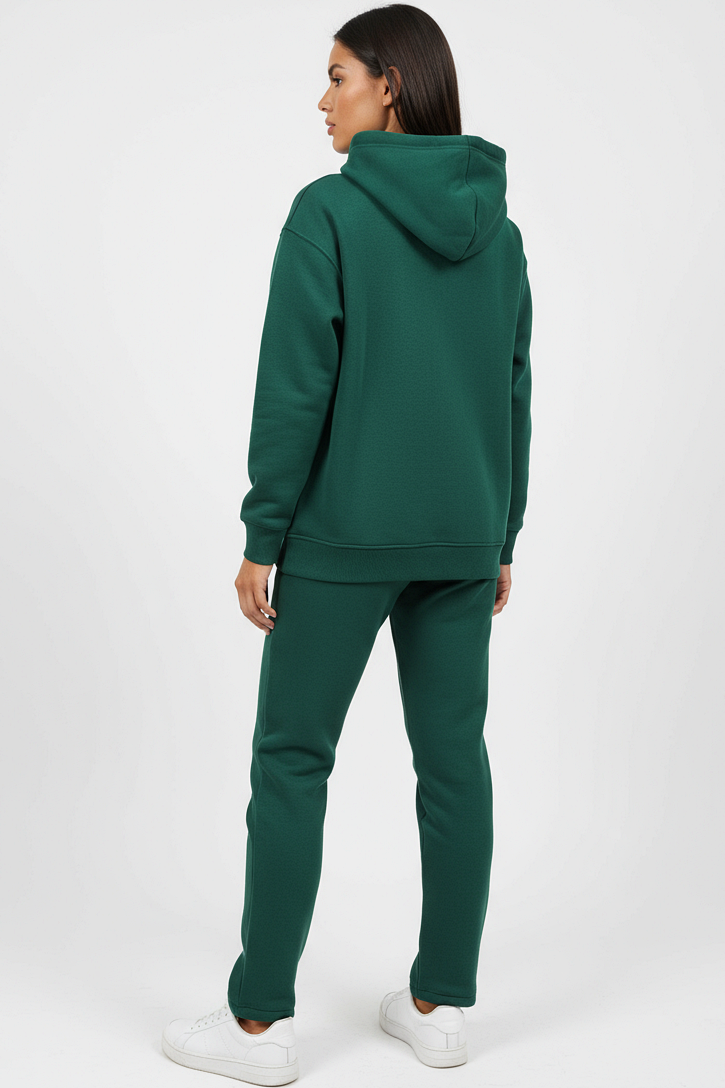 Hoodie + Straight Leg Sweat Pants Sets