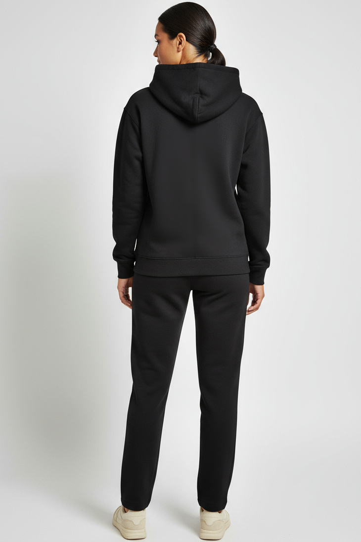 Hoodie + Straight Leg Sweat Pants Sets