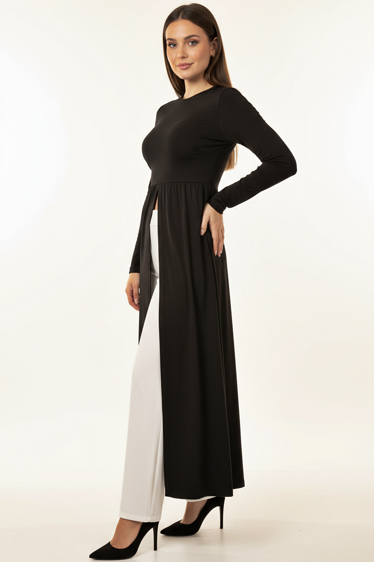 Long-Sleeved Tunic Top