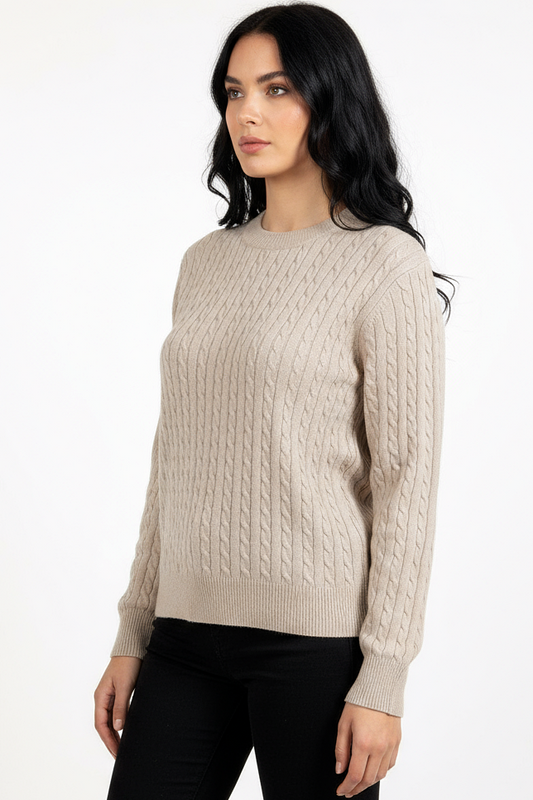 Soft Knit Cropped Sweater