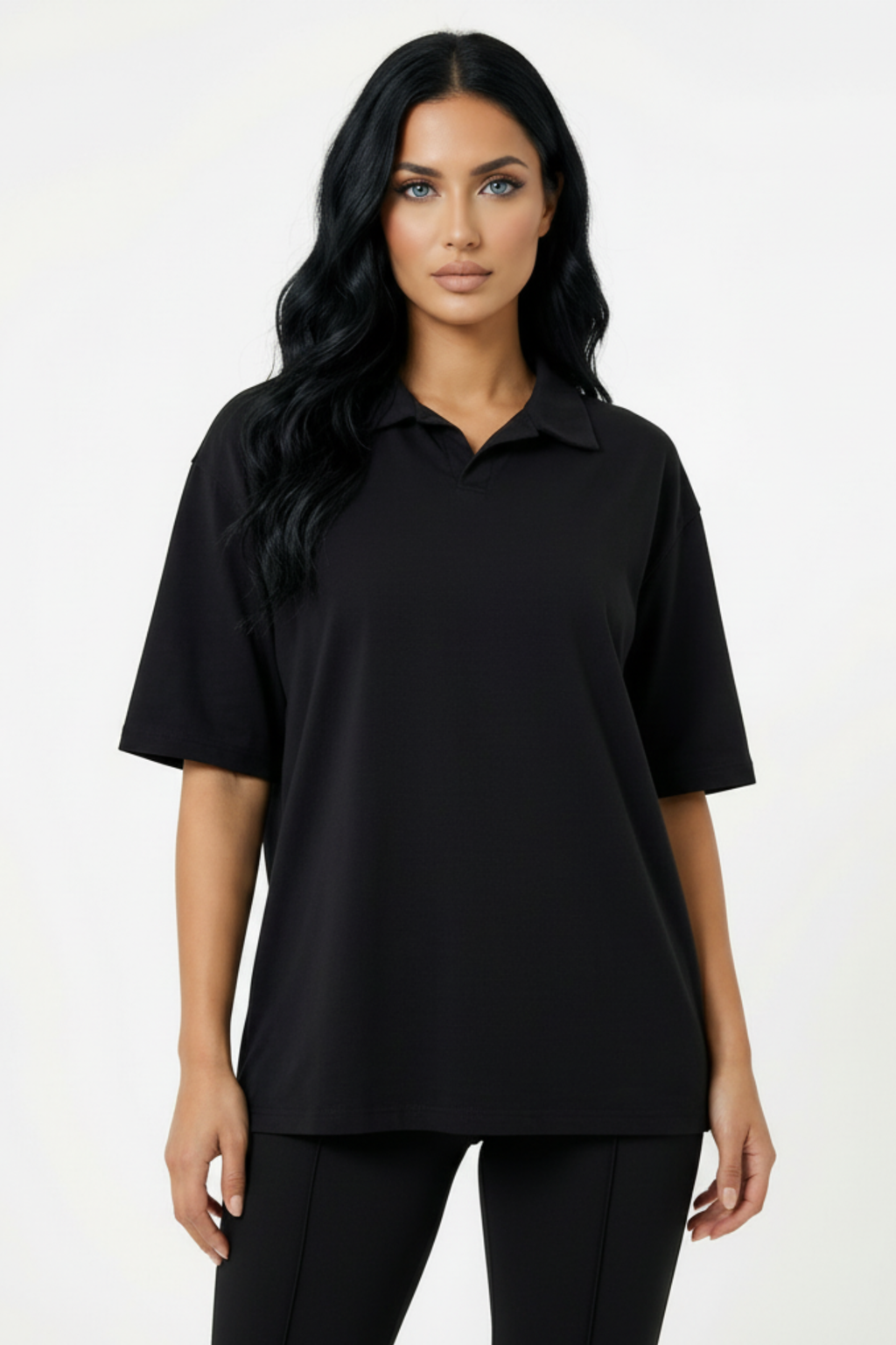 Collar Oversized T-shirt