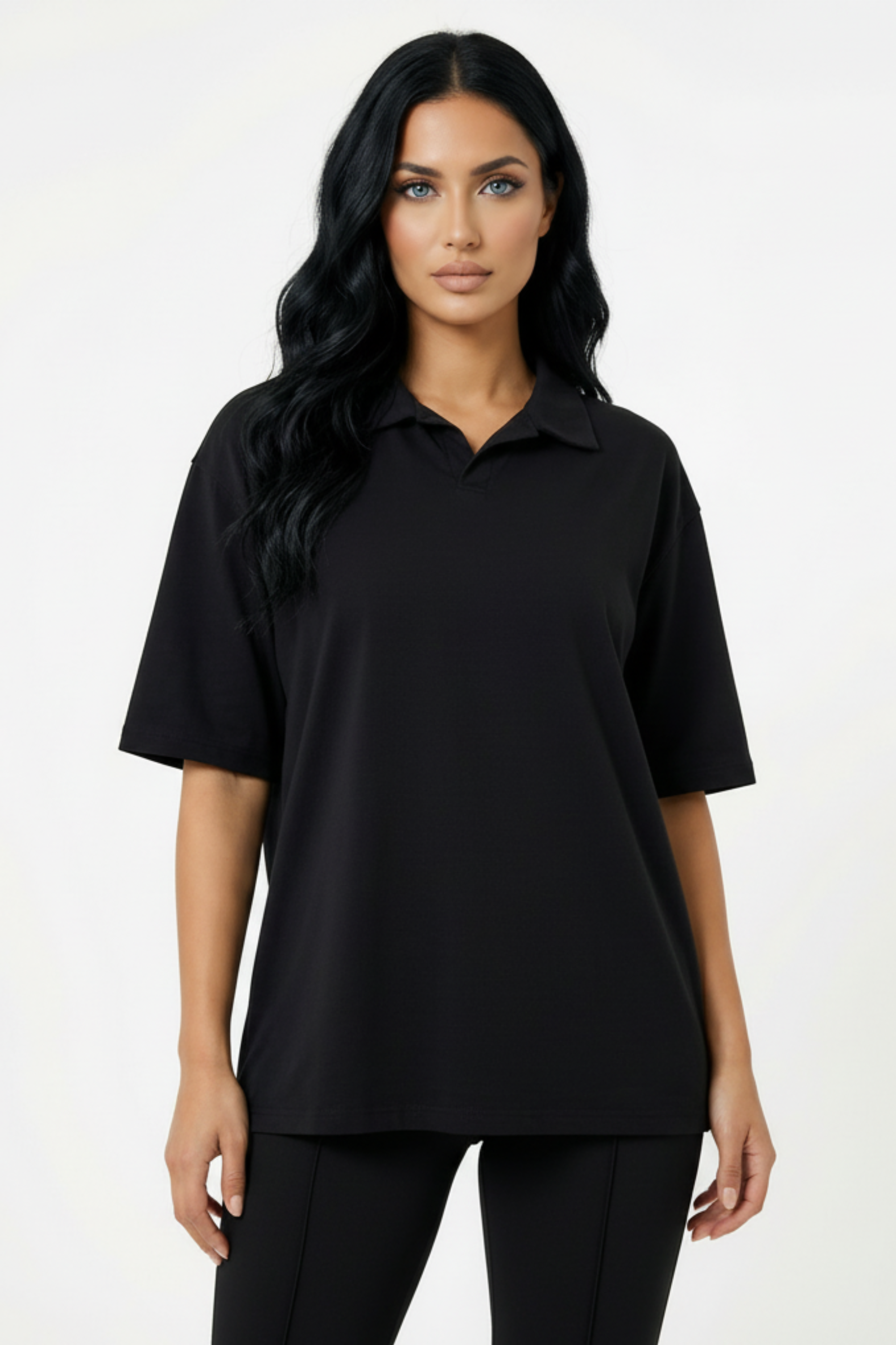 Collar Oversized T-shirt