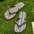 Mandala flip flop