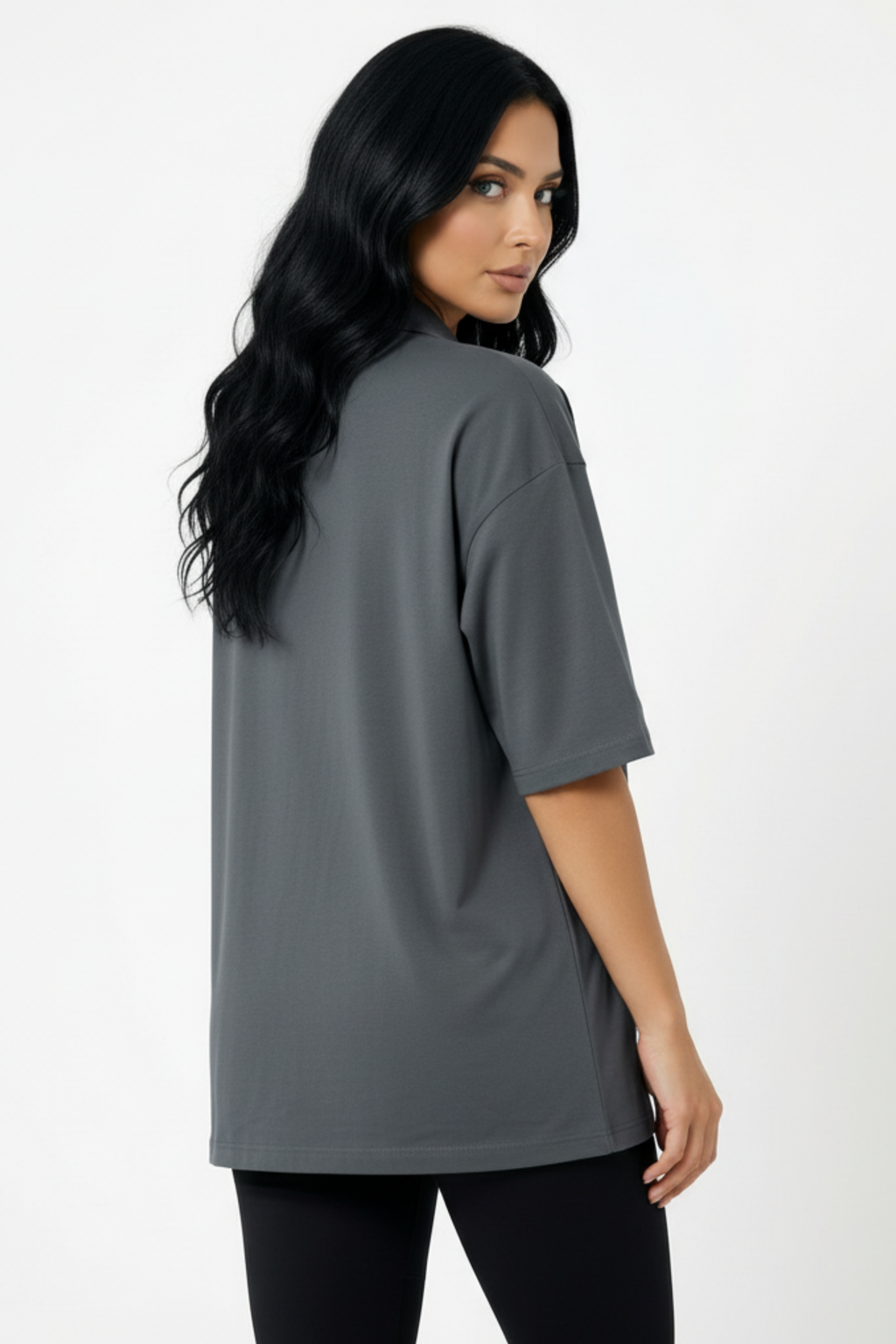 Collar Oversized T-shirt