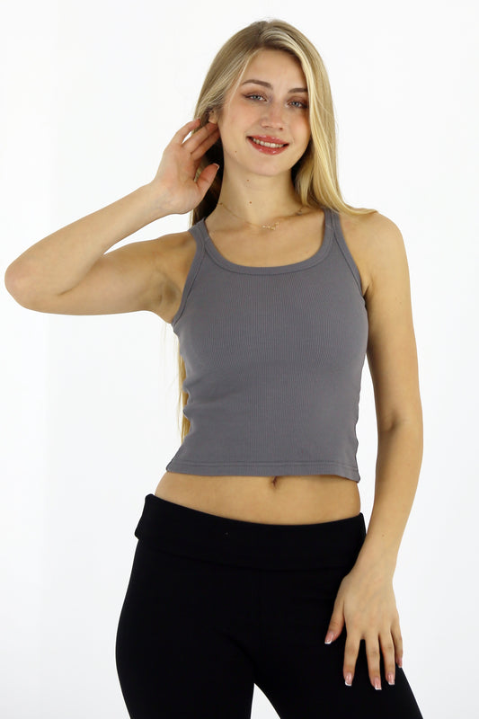 Essential Ribbed Tank