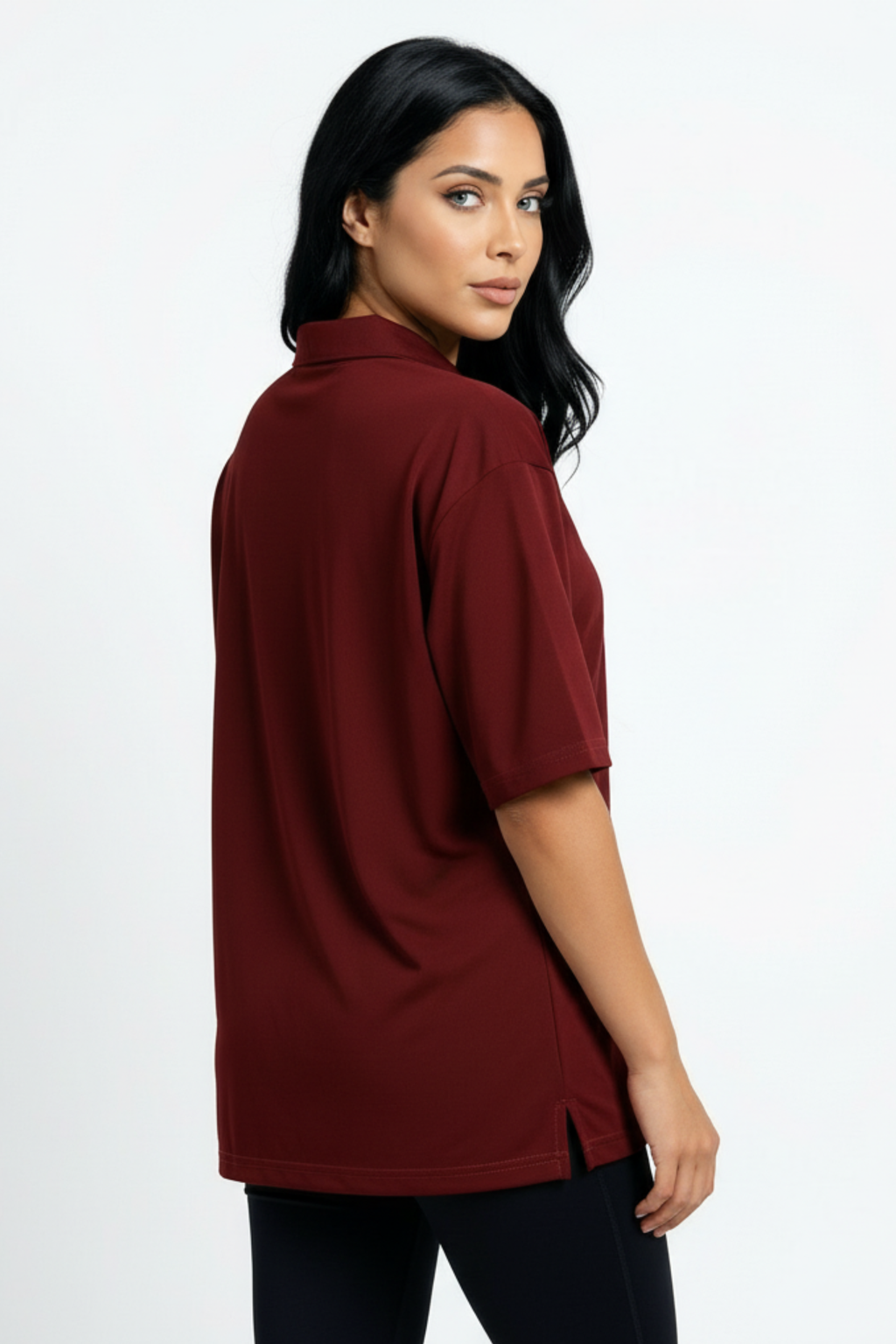 Collar Oversized T-shirt