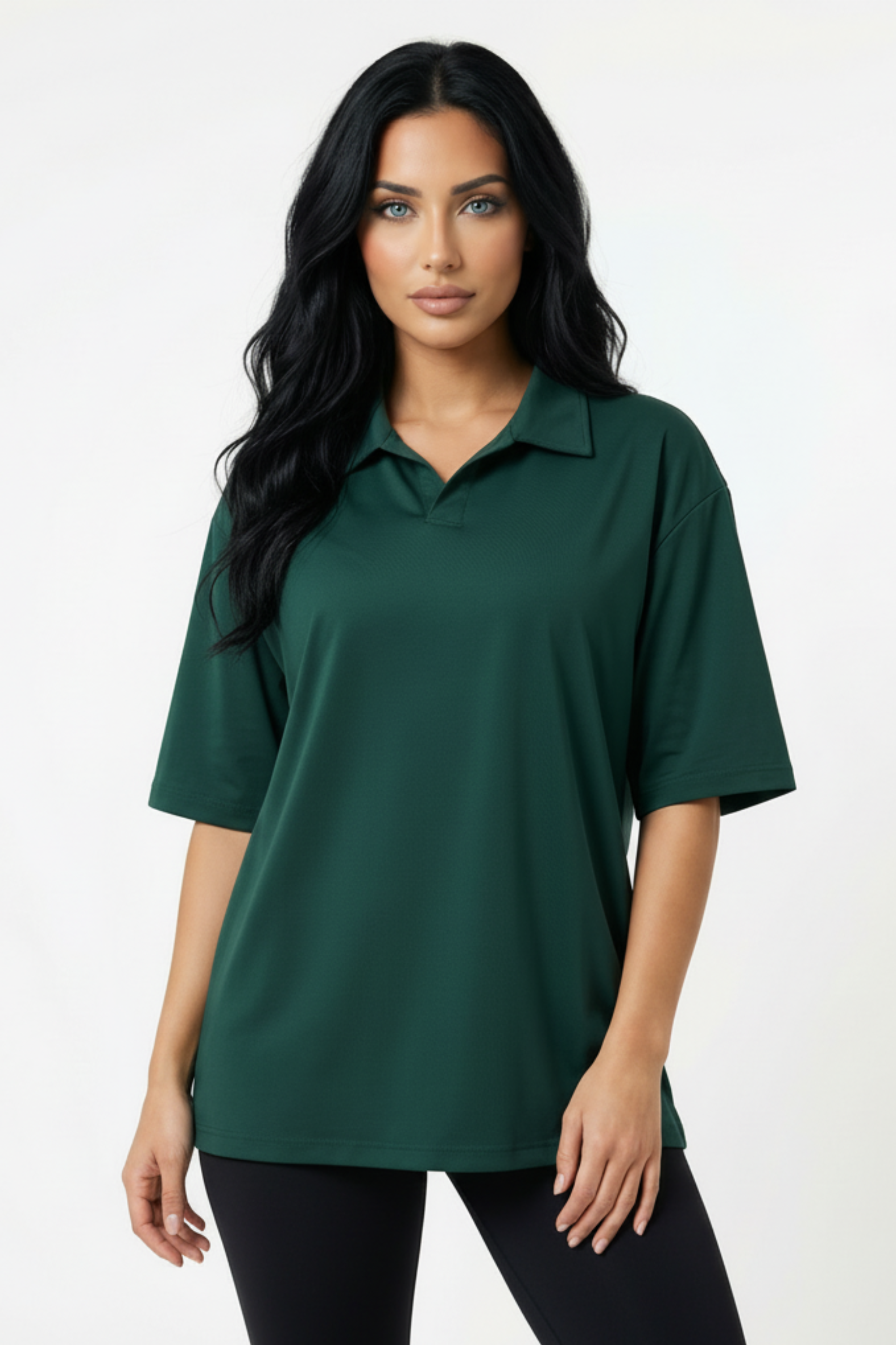 Collar Oversized T-shirt