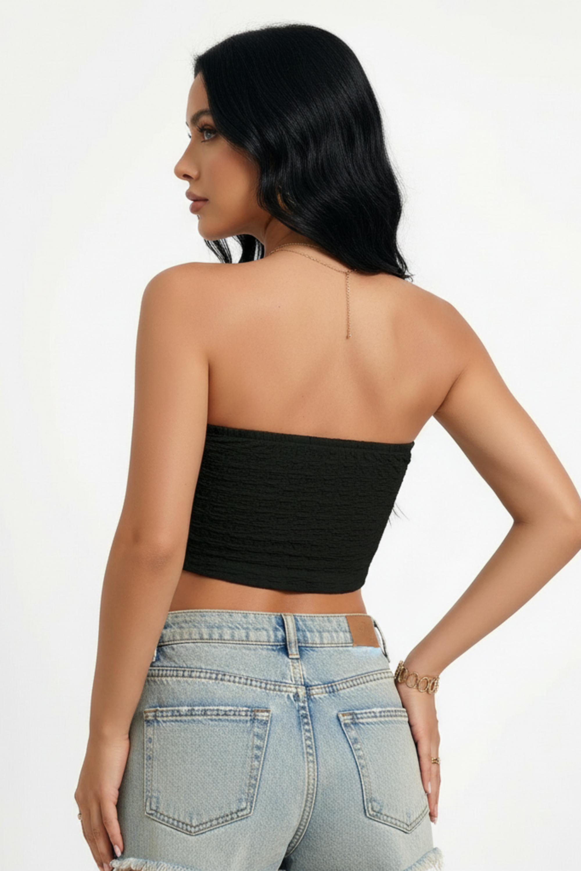 Coastal Charm Tube Top