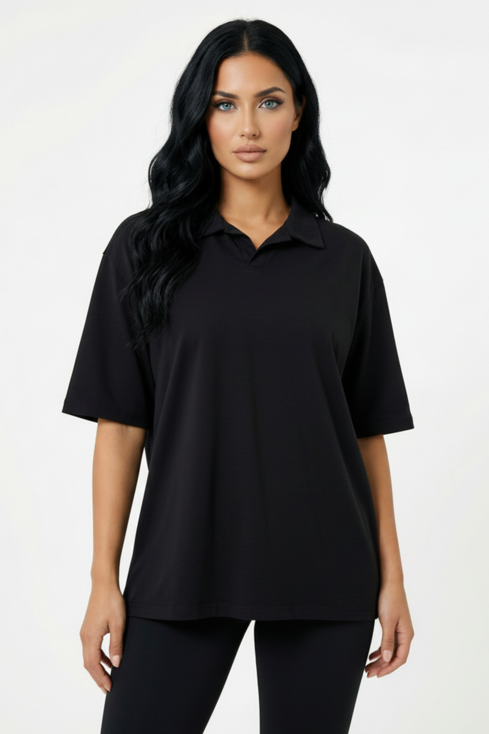 Collar Oversized T-shirt