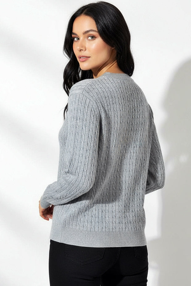 Soft Knit Cropped Sweater