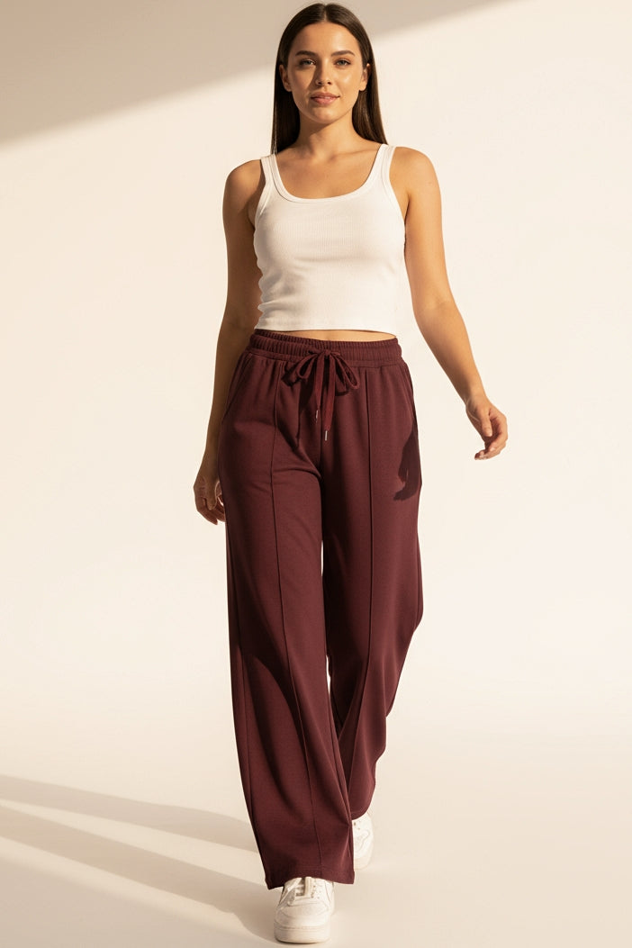 Light Weight Wide Leg Pants