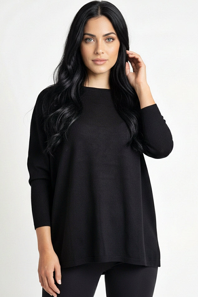 Knitted Long Sleeve Pull Over