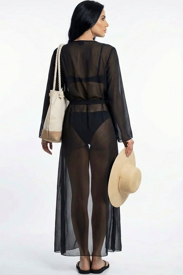 Coastal Breeze Sheer Cover-Up