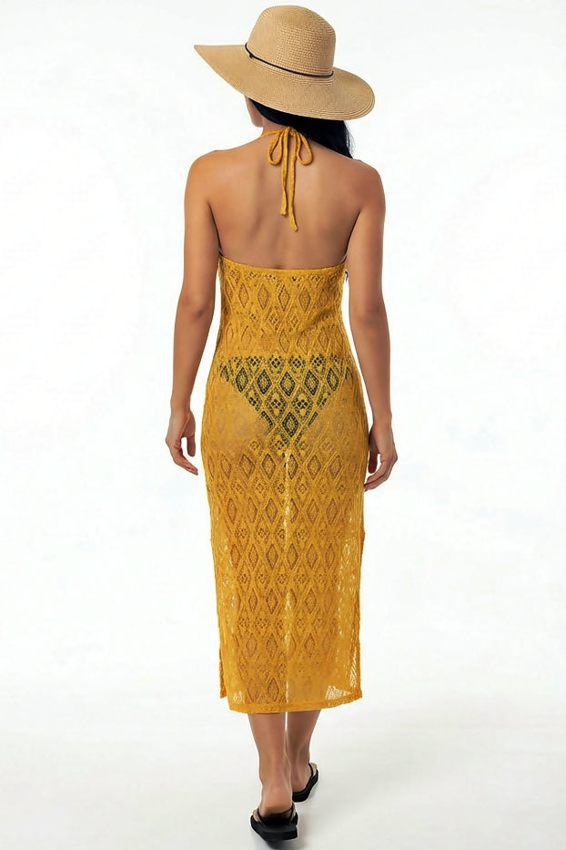 Eclipse Crochet Maxi Dress