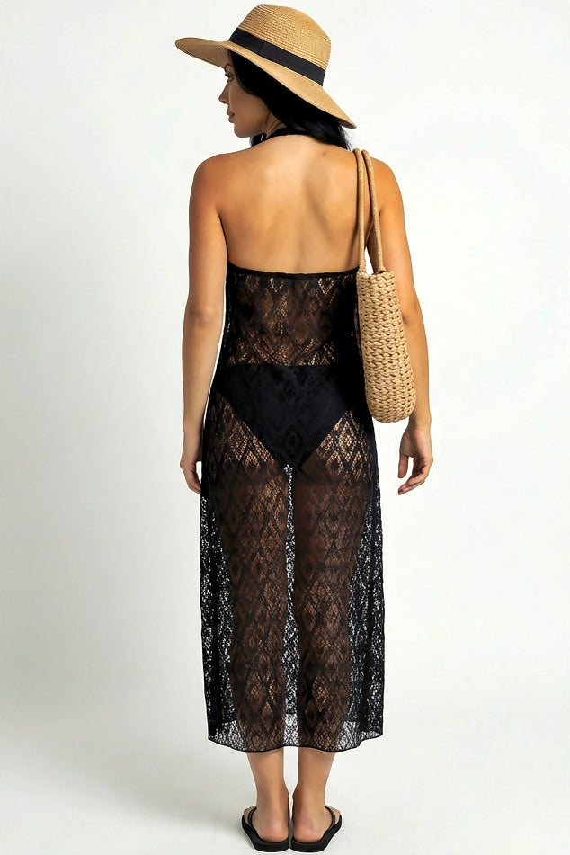 Eclipse Crochet Maxi Dress