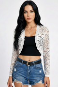 Sheer Lace Bolero