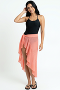Ruffle Wrap Beach Skirt