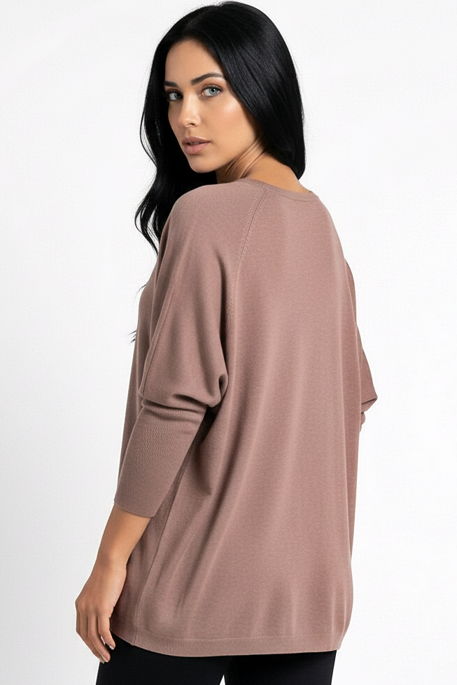 Knitted Long Sleeve Pull Over