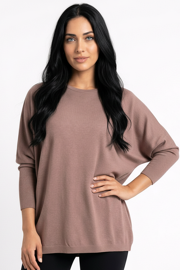 Knitted Long Sleeve Pull Over