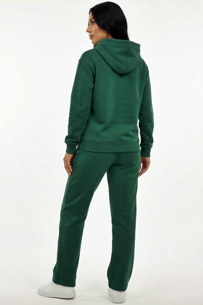Hoodie + Straight Leg Sweat Pants Sets