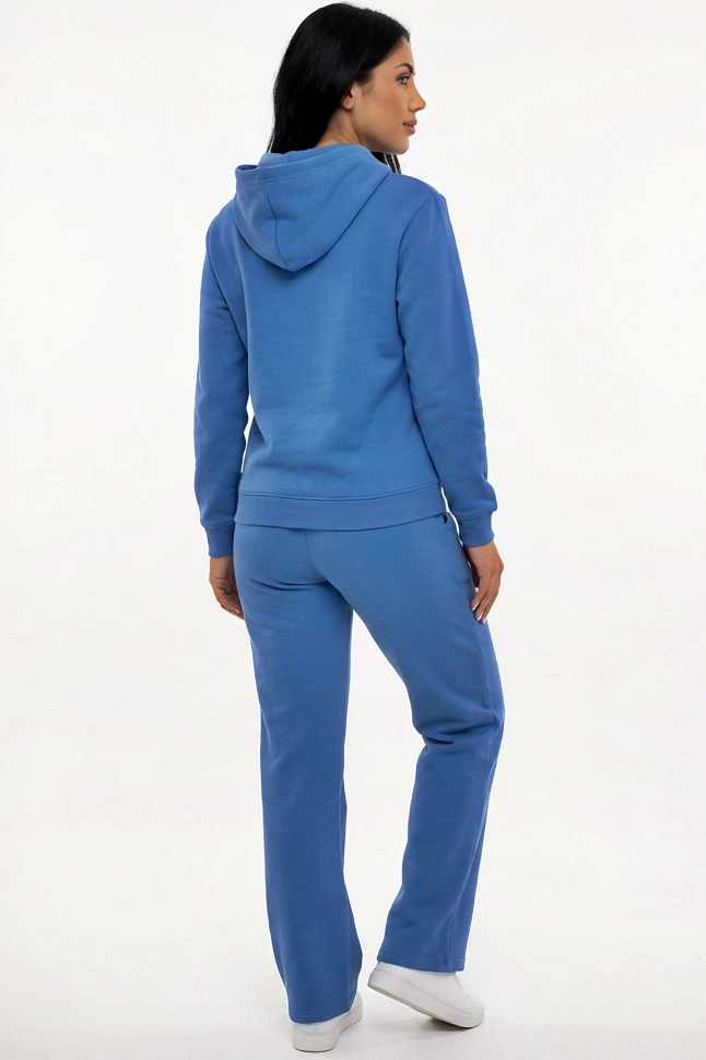Hoodie + Straight Leg Sweat Pants Sets