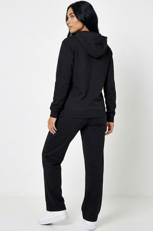 Hoodie + Straight Leg Sweat Pants Sets