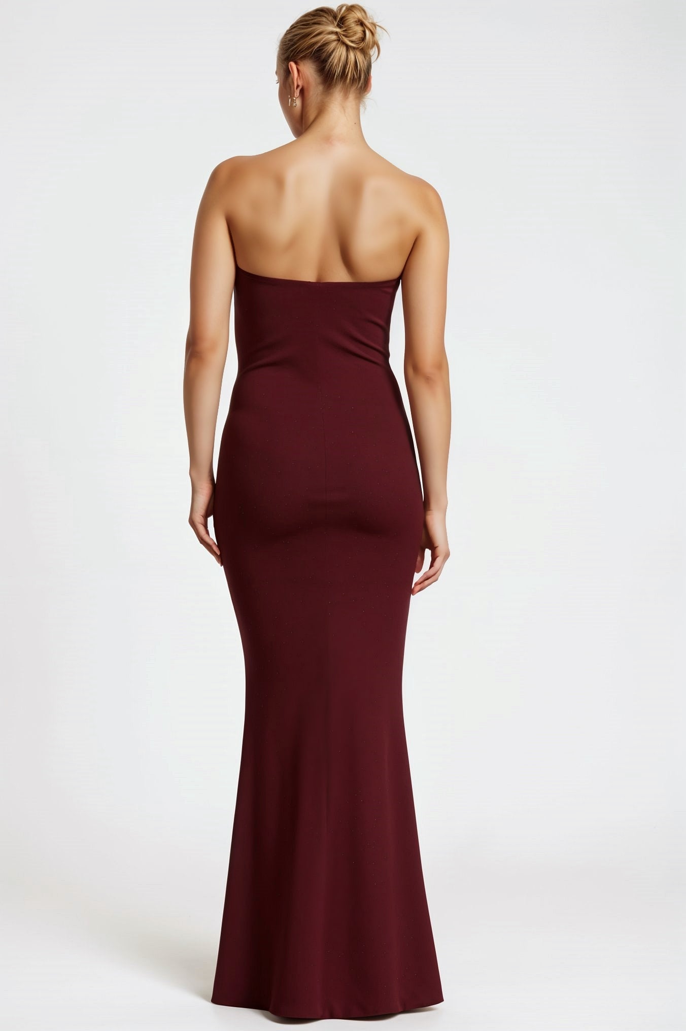 Sleek Strapless Dress