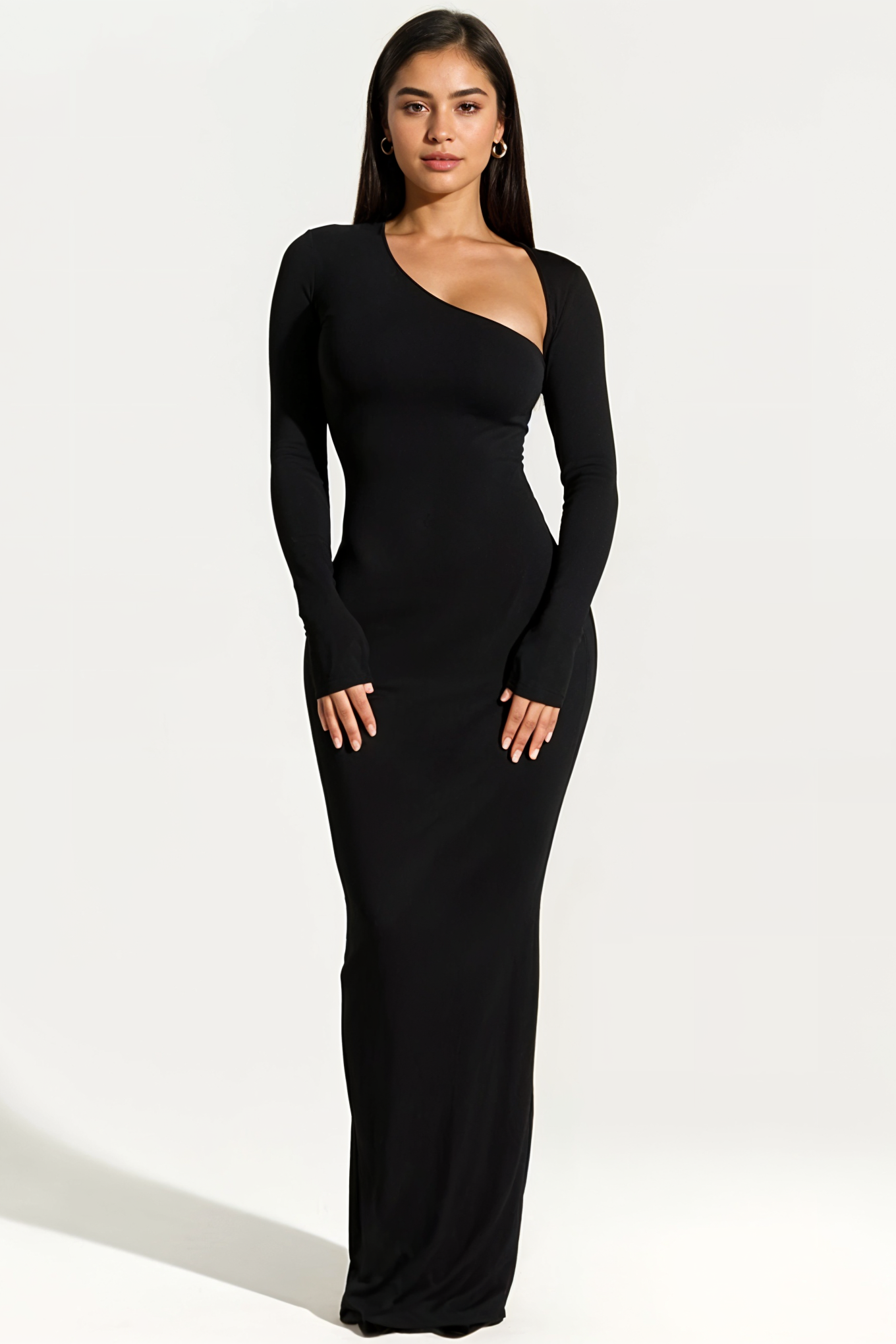 Drop Neck Luxe Dress