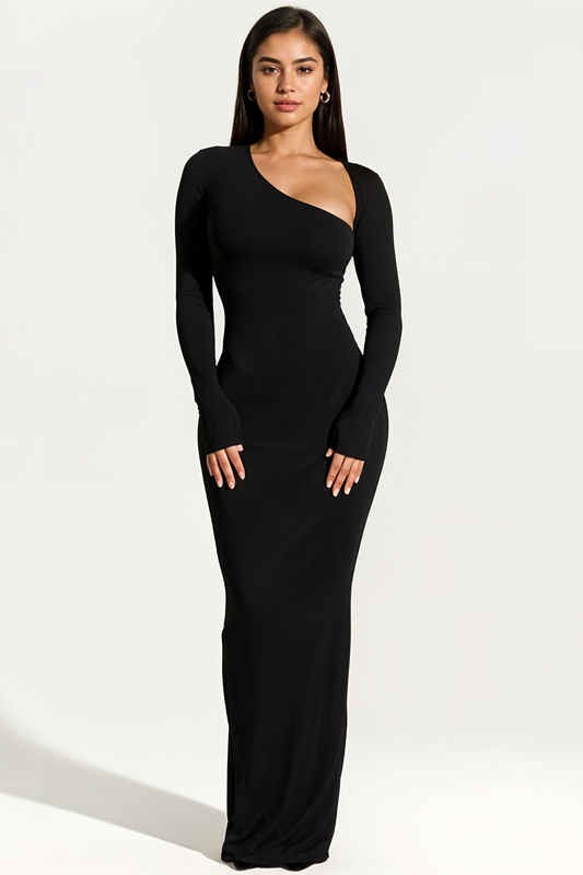 Drop Neck Luxe Dress