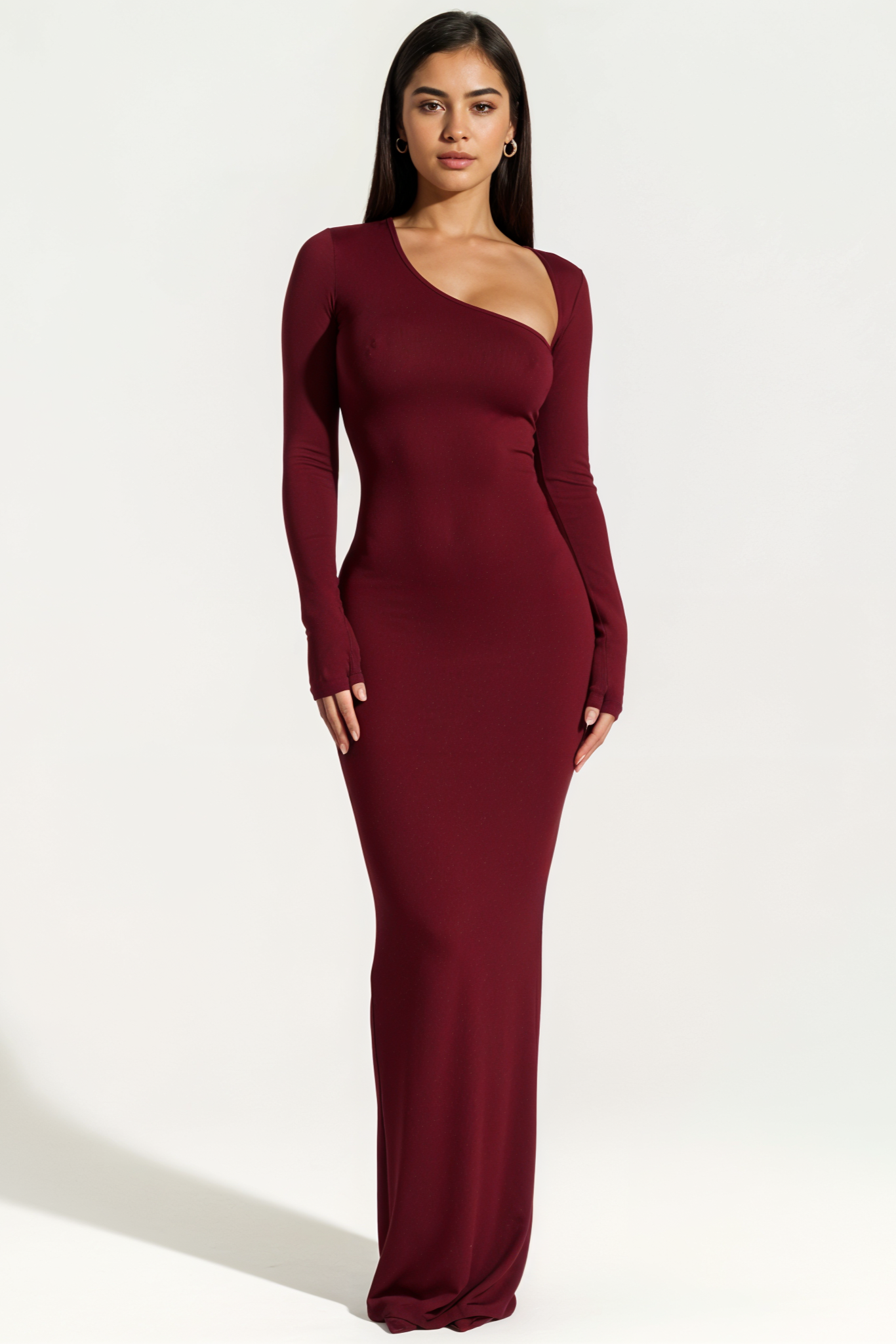 Drop Neck Luxe Dress