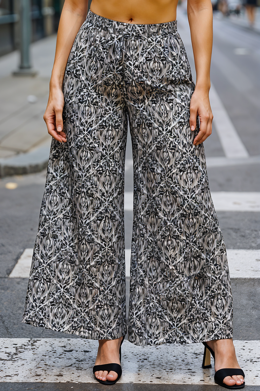 Luxe Flow Wide-Leg Pants