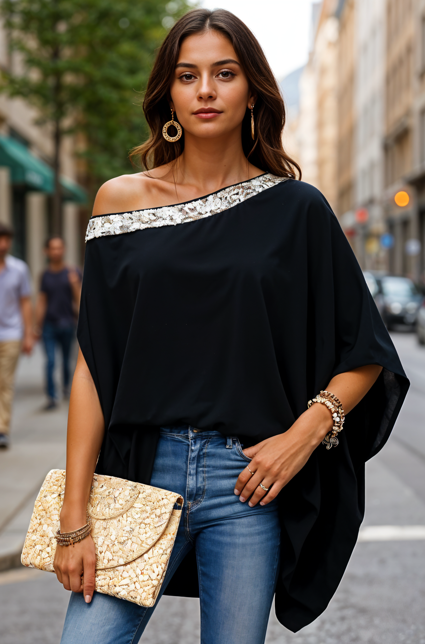 Glitz Diva Poncho