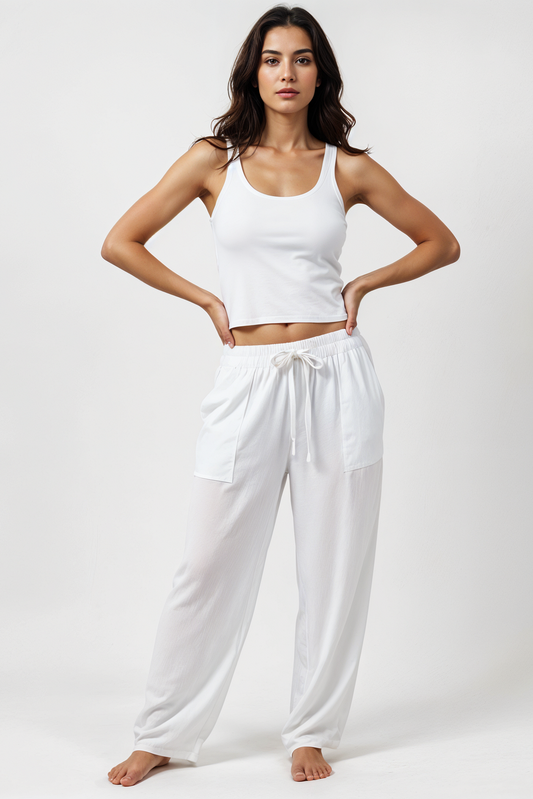 Luxe Straight Leg Pants