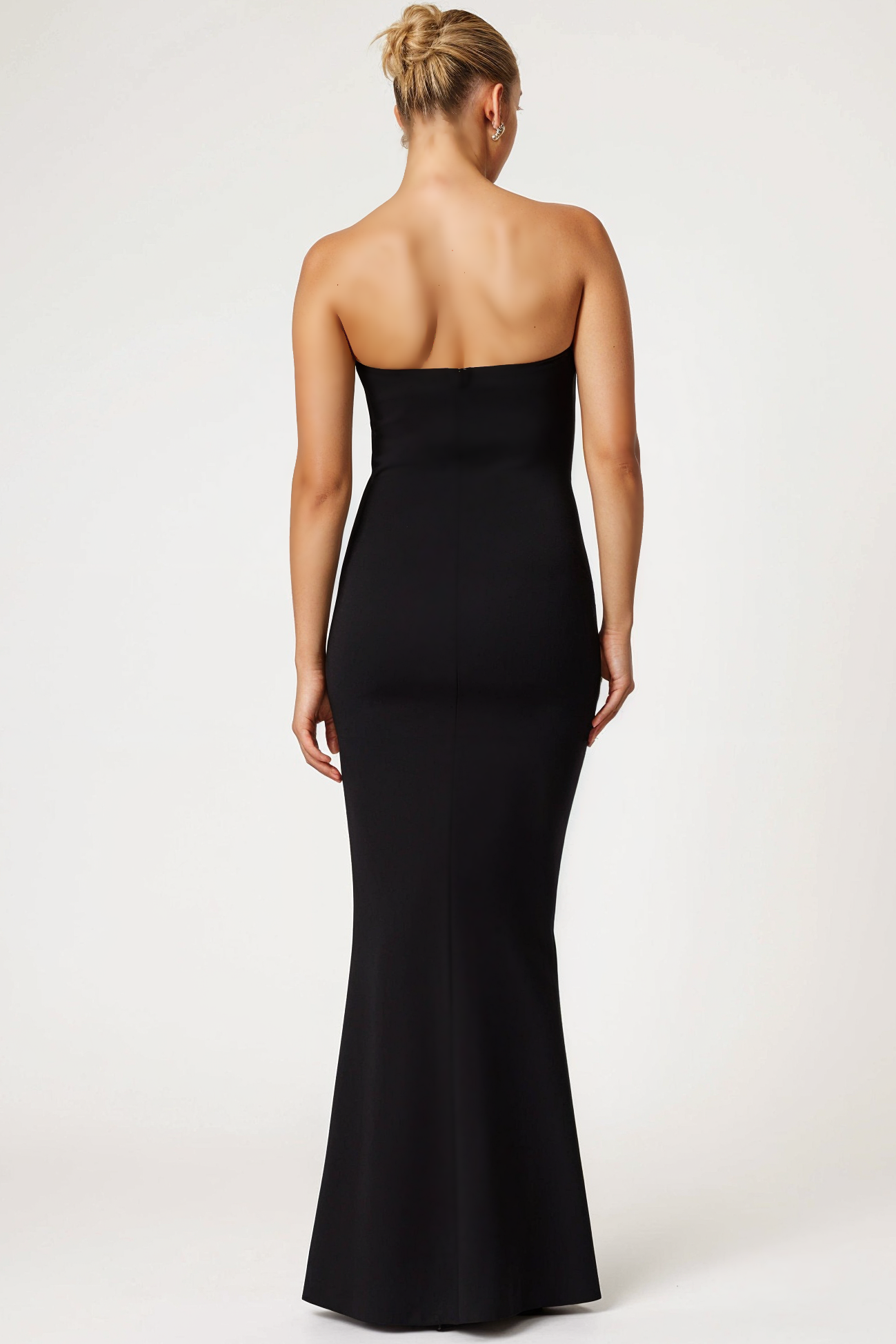 Sleek Strapless Dress