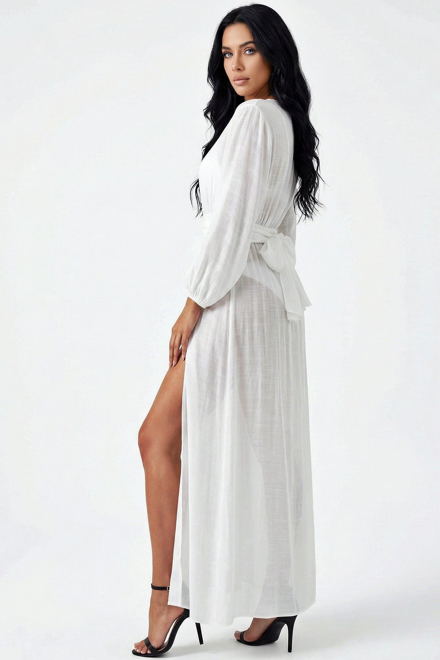 Linen Maxi Dress