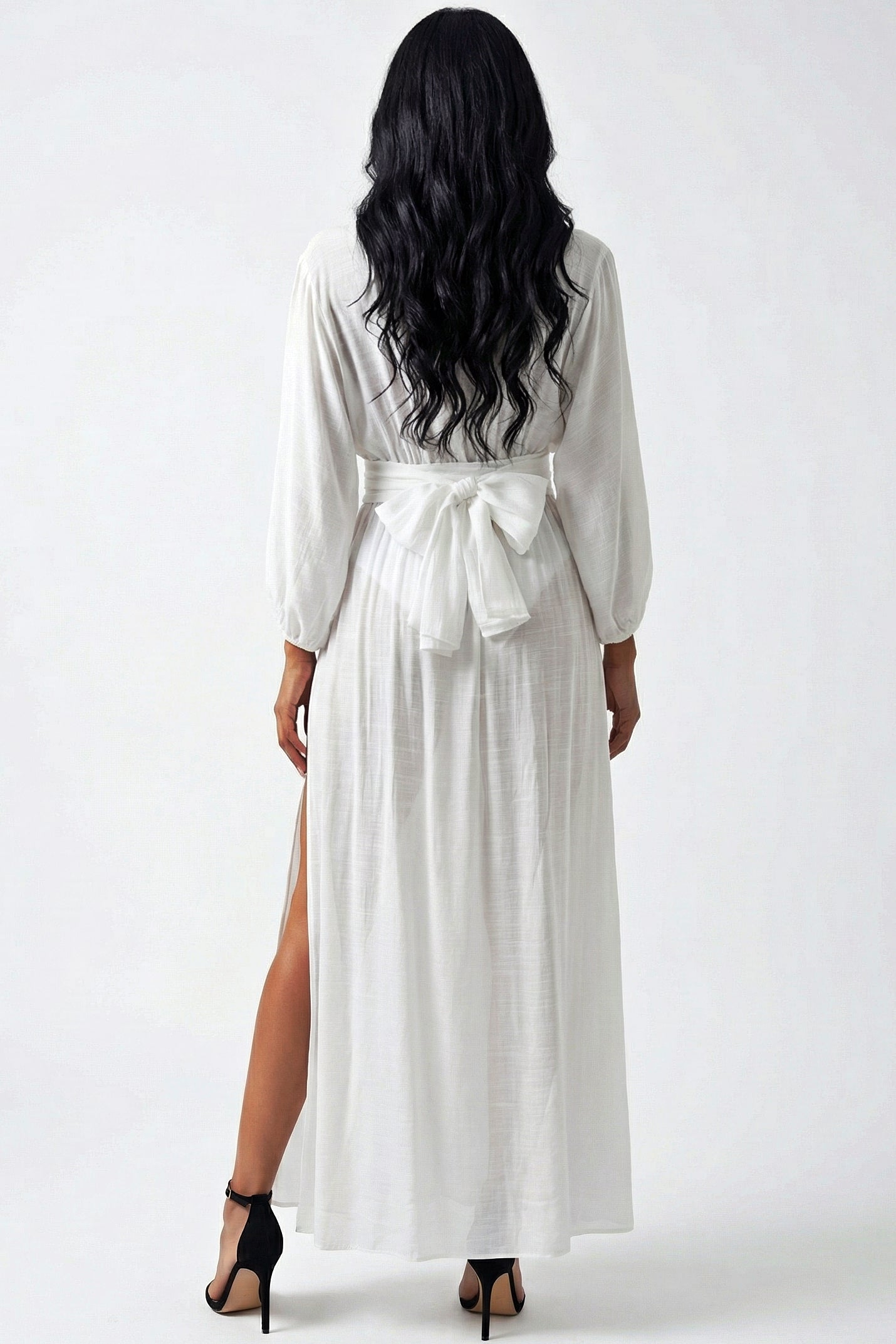 Linen Maxi Dress