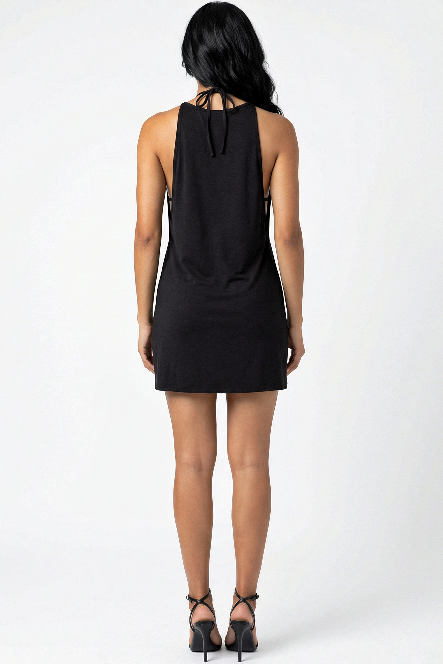 Breezy Cutout Swing Dress