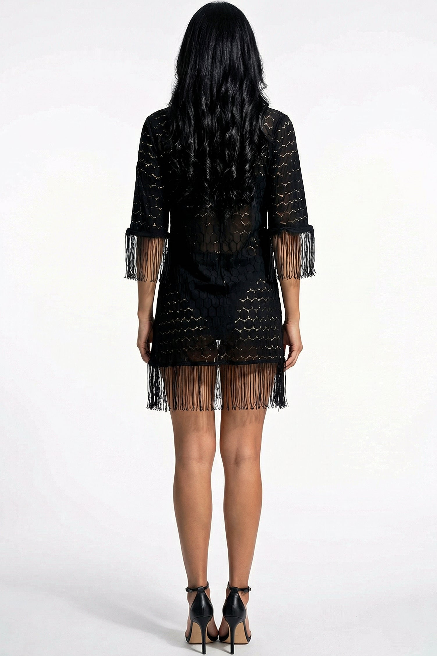 Midnight Allure Kimono