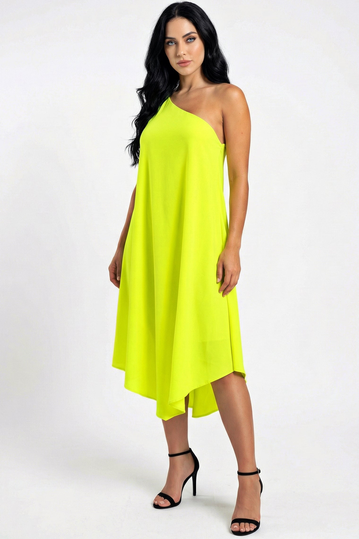 Asymmetrical Wrap Dress