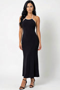Midnight Allure Strapless Dress