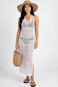 Eclipse Crochet Maxi Dress