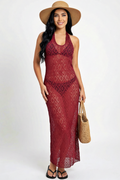 Eclipse Crochet Maxi Dress