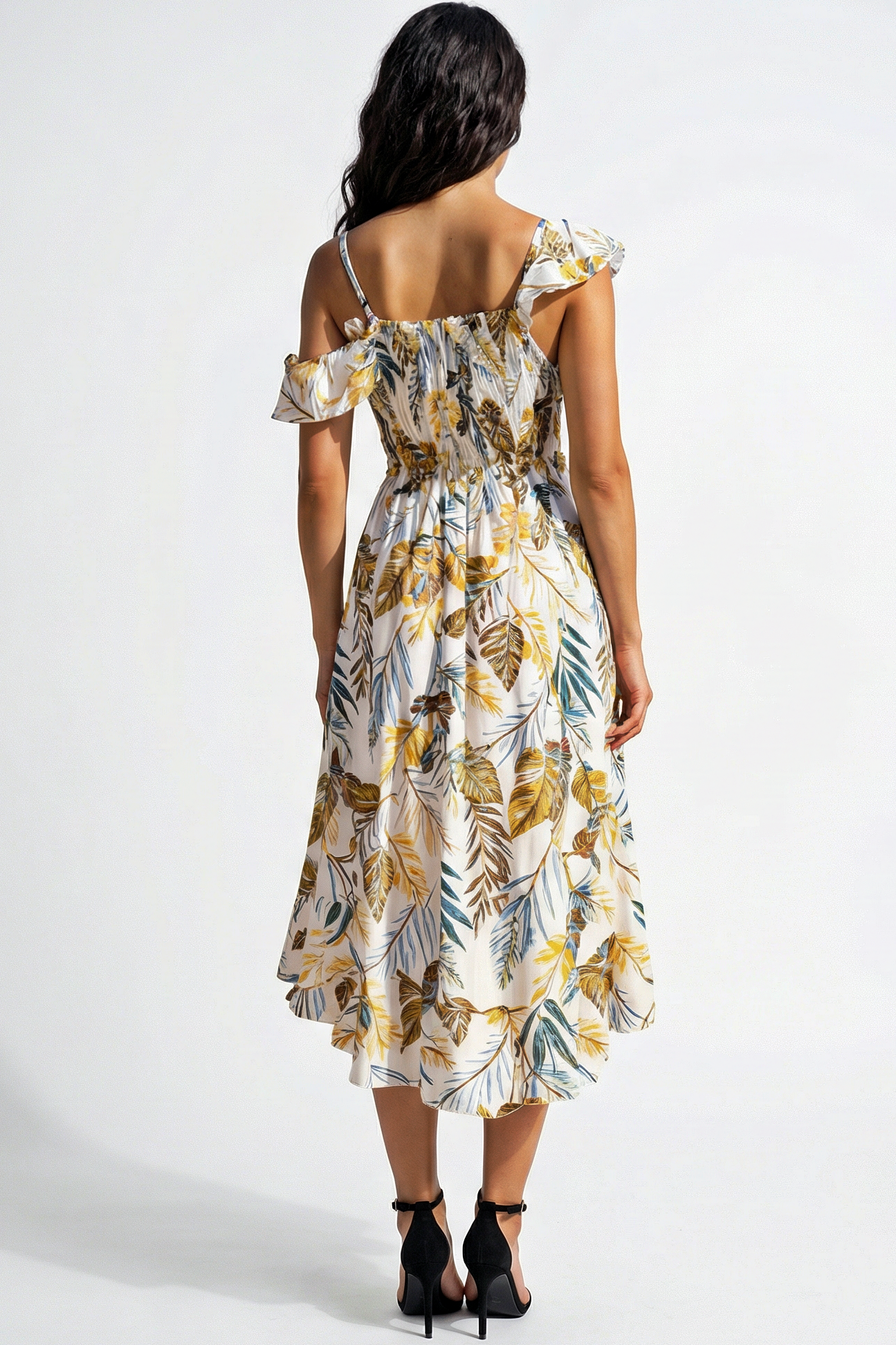 Leaf Pattern Dress
