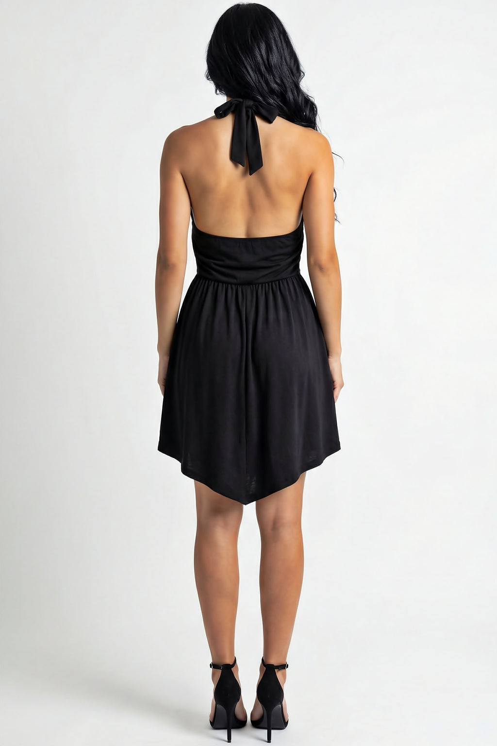 Noir Halter Dress