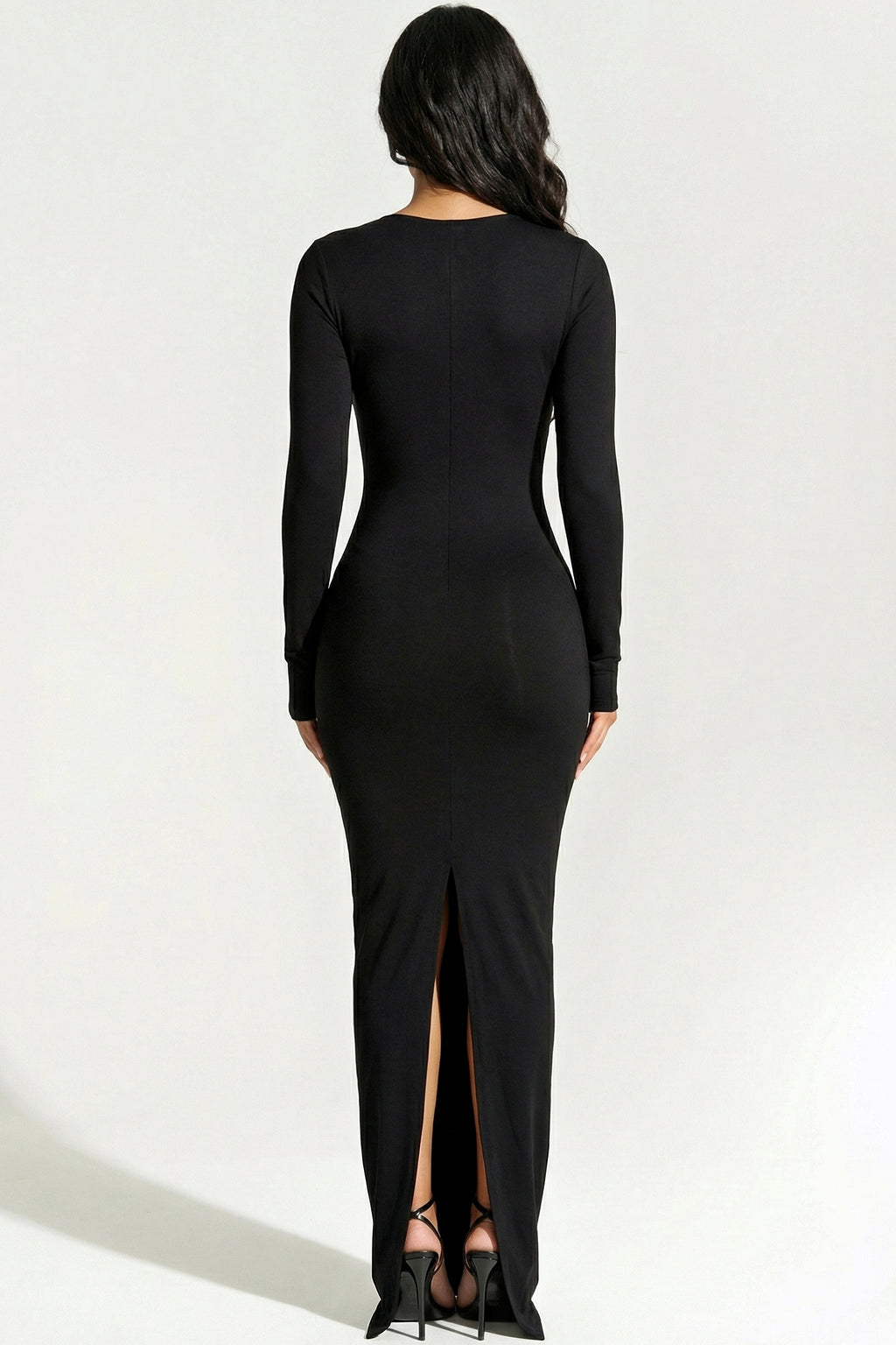 Drop Neck Luxe Dress