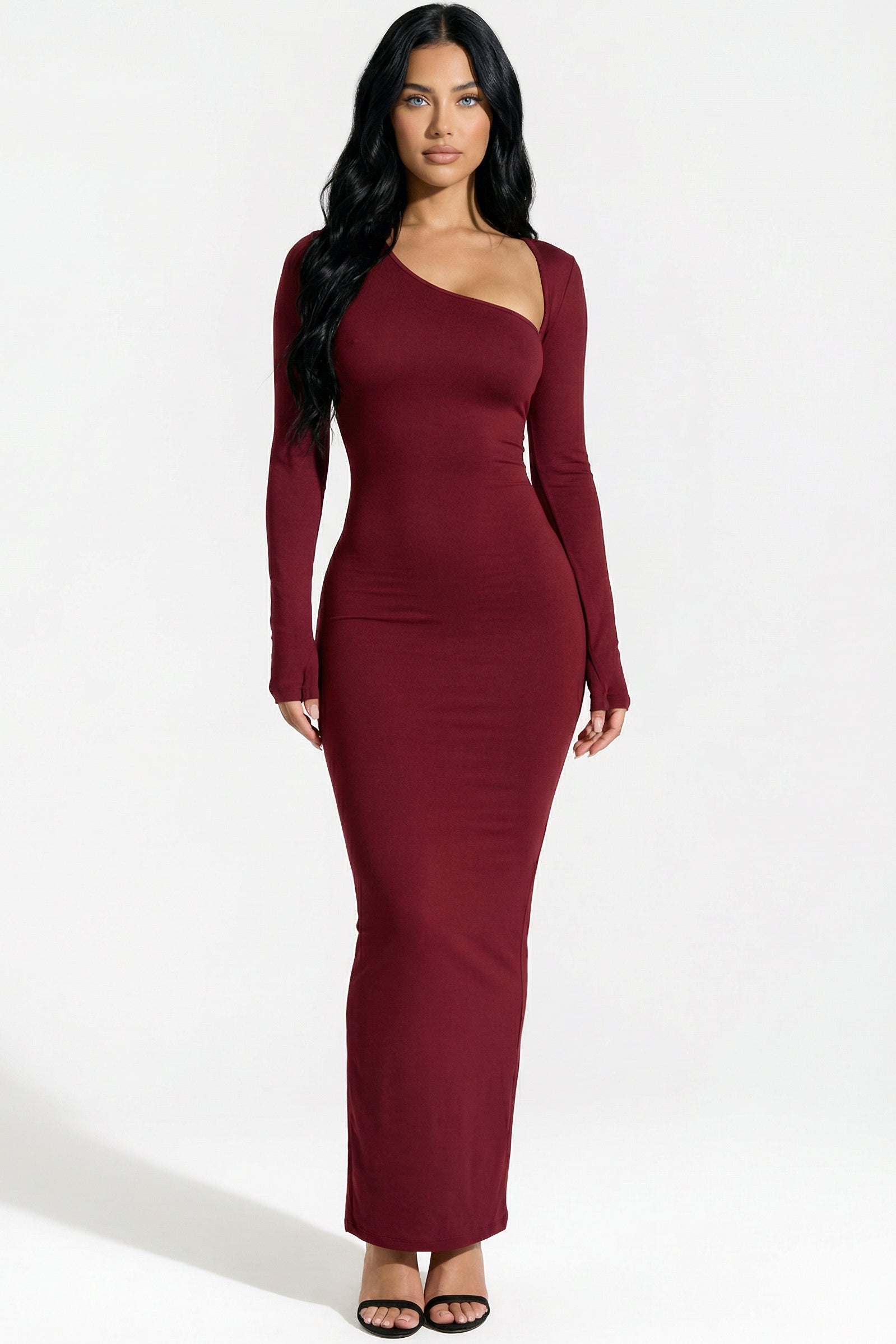 Drop Neck Luxe Dress